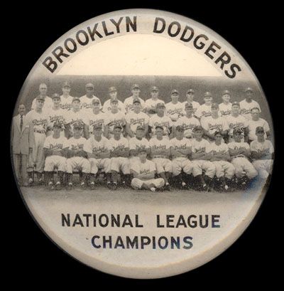 1952 Brooklyn Dodgers Ebbets Field Stadium Pin